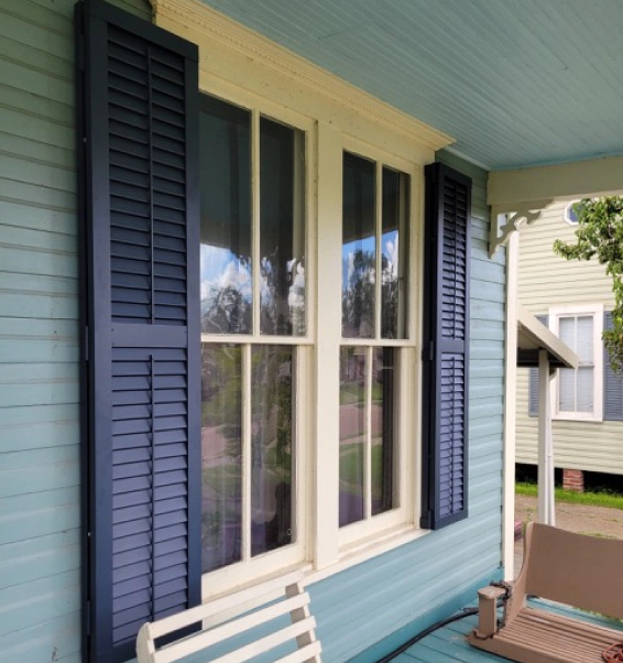 aluminum powder coated colonial shutters lafayette la