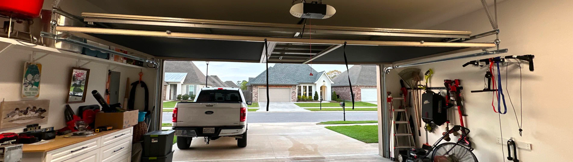 client photo garage indoor view